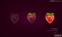 photoshop鼠绘香甜可口的草莓-绘制草莓教程