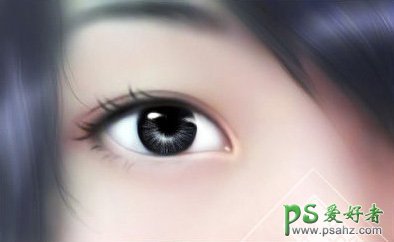 photoshop制作水汪汪的仿手绘眼睛，水灵眼睛制作教程