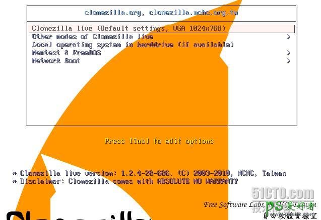 clonezilla教程-用＂再生龙＂Clonezilla 来克隆Linux系统！！