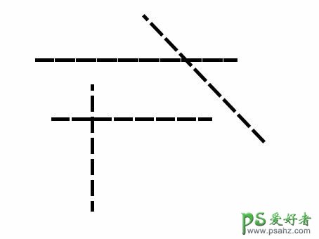 PS新手技巧教程：学习画一虚线，PS怎么制作虚线，ps画虚线的方法