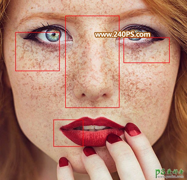 Ps给偏色人物图片磨皮美化皮肤处理，让小女孩儿的脸部变得光滑细(6)_PS爱好者教程网