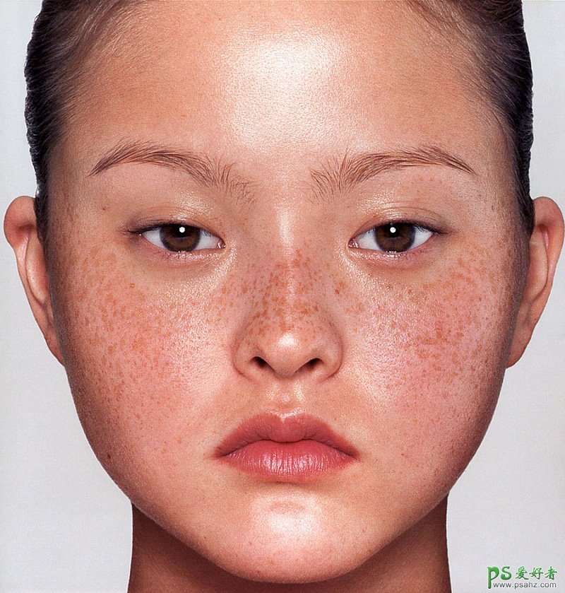 Ps给偏色人物图片磨皮美化皮肤处理，让小女孩儿的脸部变得光滑细_PS爱好者教程网