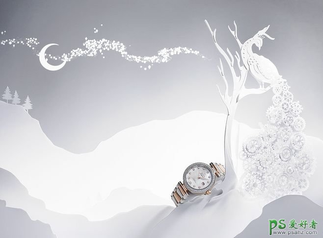 欣赏一组高品质的手表宣传广告，创意的手表平面广告设计作品。