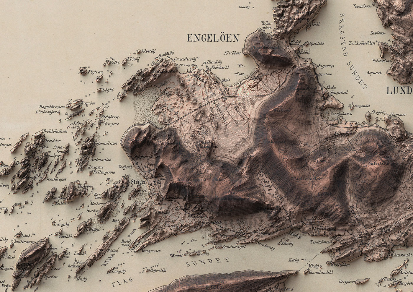 意大利数据可视化工作室精美的3D地图设计,出色的“3D 地图之旅”