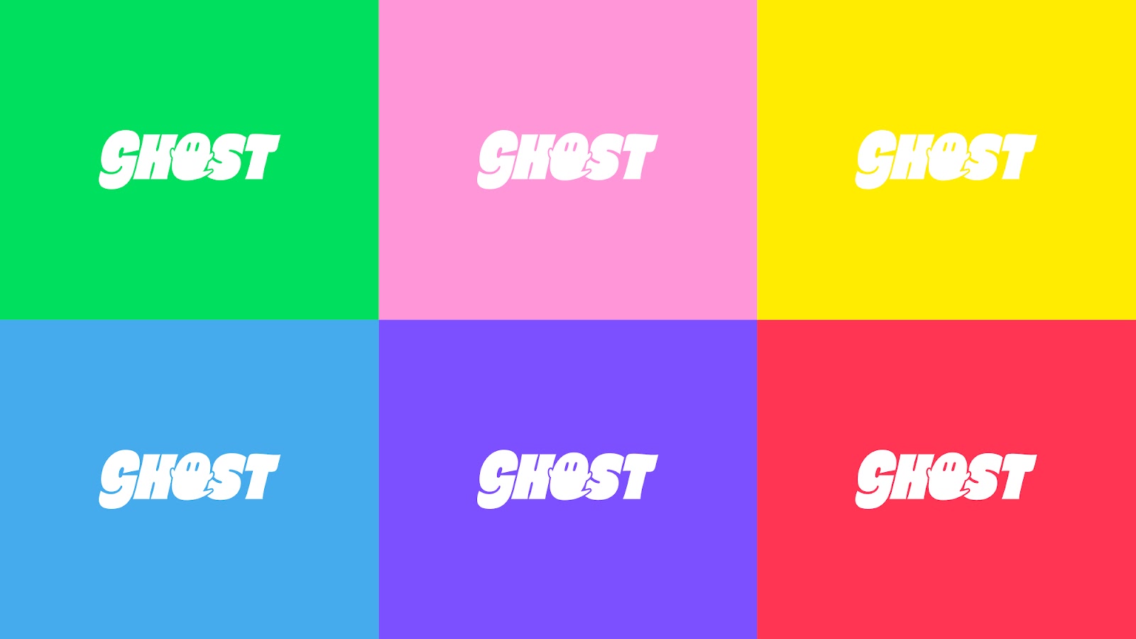 应用信息平台标识设计作品,Ghost品牌识别设计。