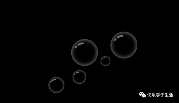 学习用ps快速制作气泡效果图，简单的气泡素材图。