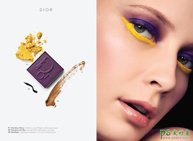 墨西哥设计师时尚化妆品画册设计，时尚经典的化妆品图册设计。